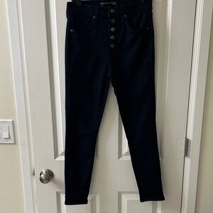 Veronica Beard Women's Dark Blue High Rise Jeans